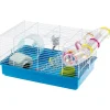 Gabbie Per Roditori-Ferplast Gabbia per criceti "paula" bianca, 46x29,5xh24,5 cm-
