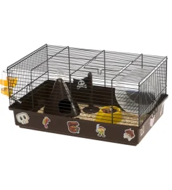 Gabbie Per Roditori-Ferplast Gabbia per criceti "pirates", 46x29,5x23 cm -