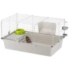 Hot Gabbia per porcellini d'india "cavie 80", 77x48x42 cm grigio - Gabbie Per Roditori