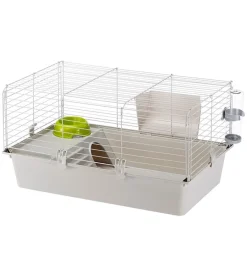 Hot Gabbia per porcellini d'india "cavie 80", 77x48x42 cm grigio - Gabbie Per Roditori