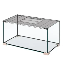 Gabbie Per Roditori-Ferplast Gabbia per topi e ratti in vetro " jerry 80", 101,7x51,9x53,1 cm -