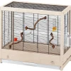 Online Gabbia per uccelli "giulietta 4" in legno , 57x30x50 cm - Gabbie Per Uccelli
