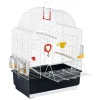 Gabbie Per Uccelli-Ferplast Gabbia per uccelli "ibiza open" bianca,  49,5x30x69 cm -