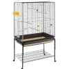 Gabbie Per Uccelli-Ferplast Gabbia per uccelli "planeta" nera, 99,5x53x171,5 cm -