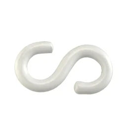 Clearance Ganci a "s" aperti plastificati 3,8x25 mm. - 4 pz. Sistemi Di Fissaggio