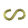 Sistemi Di Fissaggio|Ganci a "s" aperti rustici 3,8x40 mm. - 2 pz.