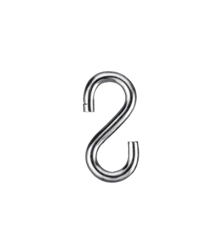 Sistemi Di Fissaggio- Ganci a "s" aperti 5,8x60 mm. - 3 pz.