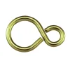 Sale Ganci a "s" ottonati 27 mm. - 6 pz. Sistemi Di Fissaggio