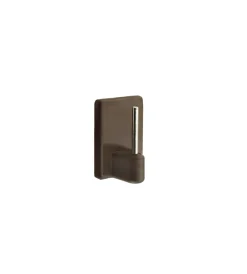 Sistemi Di Fissaggio- Ganci adesivi per bacchette tenda bianchi - 4 pz.