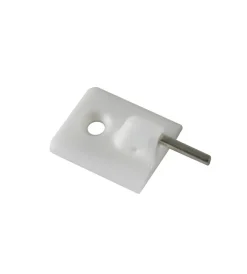 Tessile D'Arredo|Ganci adesivi per bacchette tenda - bianco - 4 pz.