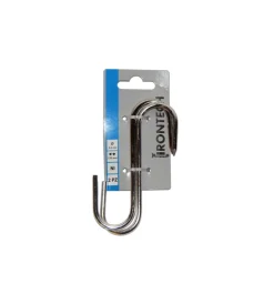 Sistemi Di Fissaggio|Ganci "macellaio" in acciaio stagnato 5 x 120 - 2 pz.