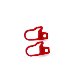 Sistemi Di Fissaggio|Ganci per cinghia elastica in metallo - per ø 8 mm. - 2 pz.
