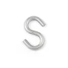 Sistemi Di Fissaggio|Gancio a s ø 5 mm. in acciaio inox a4 - aisi 316 - 3 pz.