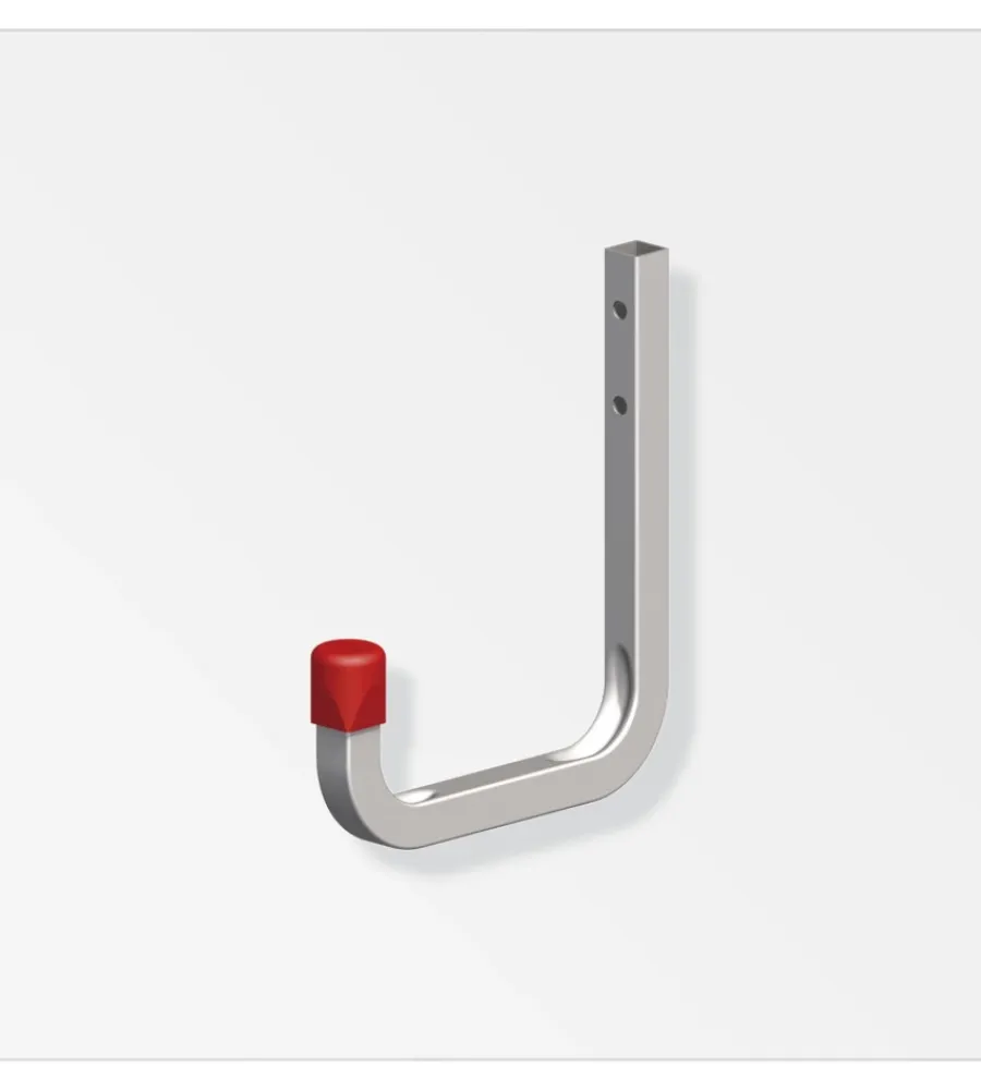 Officina E Garage-Alfer aluminium Gancio acciaio zincato 150mm