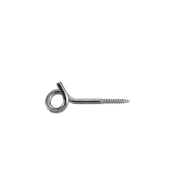 Sistemi Di Fissaggio|Gancio con anello filetto per legno 10 x 160 - 1 kg.