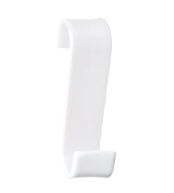 Accessori Bagno- Gancio merlino bianco