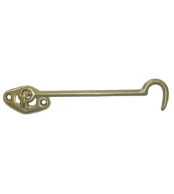 New Gancio per finestra 120 mm. - ottonato - 2 pz. Ferramenta Per Mobili E Infissi