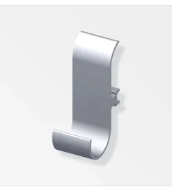 Discount Gancio uni coaxis alluminio naturale 2 pezzi. Ferramenta Per Mobili E Infissi