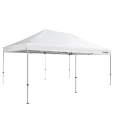 Brunner Campeggio|Gazebo da campeggio "zebo enjoy 2.0" in acciaio e poliestere bianco 3x6 m