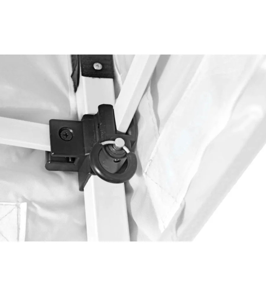 Brunner Campeggio|Gazebo da campeggio "zebo enjoy 2.0" in acciaio e poliestere bianco 3x6 m