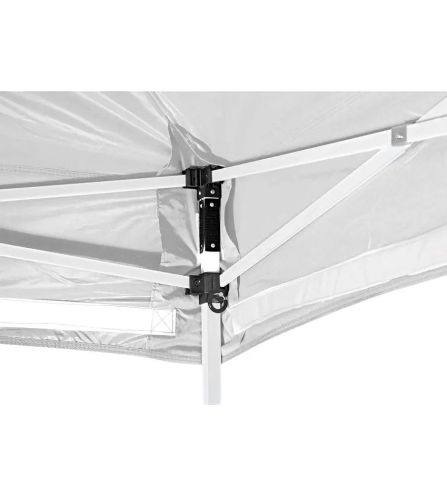 Brunner Campeggio|Gazebo da campeggio "zebo enjoy 2.0" in acciaio e poliestere bianco 3x6 m