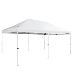 Outlet Gazebo da campeggio "zebo enjoy pro" in alluminio e poliestere bianco 3x6 m Campeggio