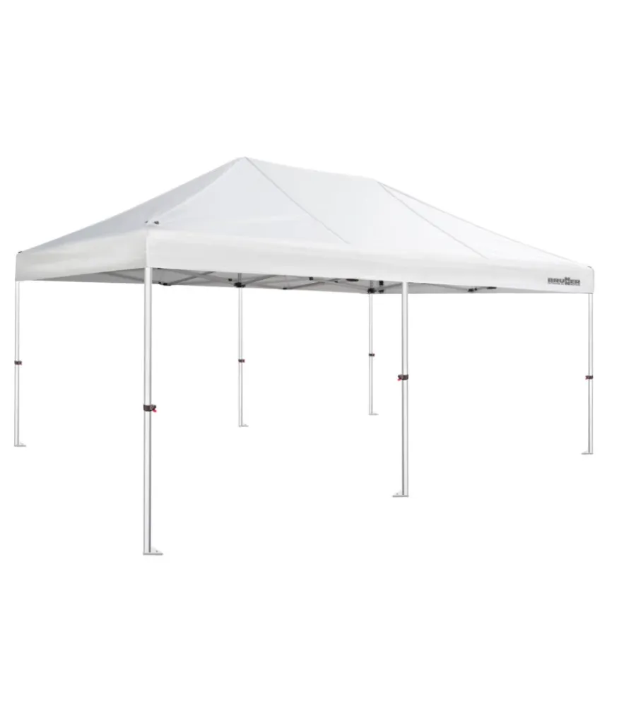 Outlet Gazebo da campeggio "zebo enjoy pro" in alluminio e poliestere bianco 3x6 m Campeggio