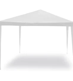 Coperture Per Esterno E Accessori- Gazebo da esterno essenza "facile" in acciaio colore bianco 3x4 metri