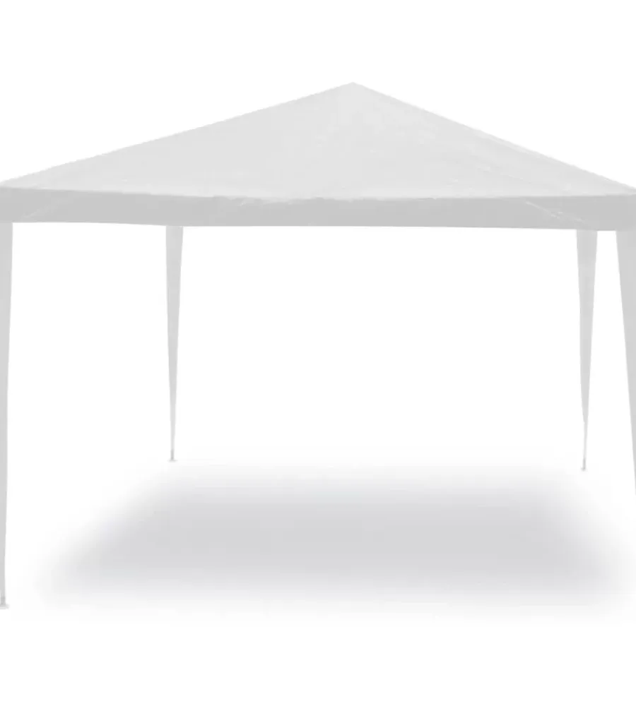 Coperture Per Esterno E Accessori- Gazebo da esterno essenza "facile" in acciaio colore bianco 3x4 metri