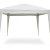 Outlet Gazebo da esterno essenza "pop up" pieghevole colore bianco 3x3 metri Coperture Per Esterno E Accessori