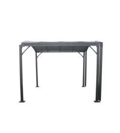 Coperture Per Esterno E Accessori|Gazebo estensibile riviera "carport deluxe" antracite 300x300/565x243 cm