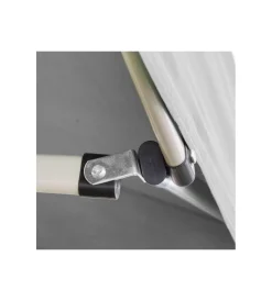 Coperture Per Esterno E Accessori- Gazebo richiudibile pieghevole riviera in tessuto impermeabile e anti uv bianco 2x2 m