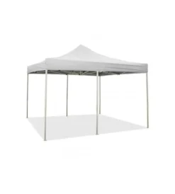 Coperture Per Esterno E Accessori|Gazebo richiudibile pieghevole riviera in tessuto impermeabile e anti uv bianco 3x6 m