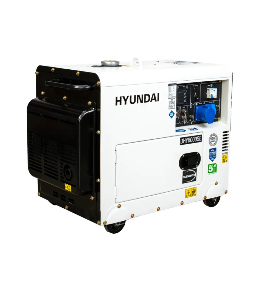 Generatori Di Corrente-Hyundai Generatore di corrente a diesel 5000 w - cod. 65231