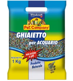 Acquariologia-Vitakraft Ghiaietto colorato per acquari - 1  kg. -