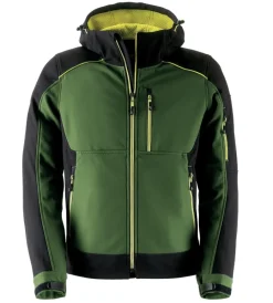 Outlet Giacca da lavoro softshell dynamic verde/nero, tg s - Giacche E Gilet|Giacche E Gilet