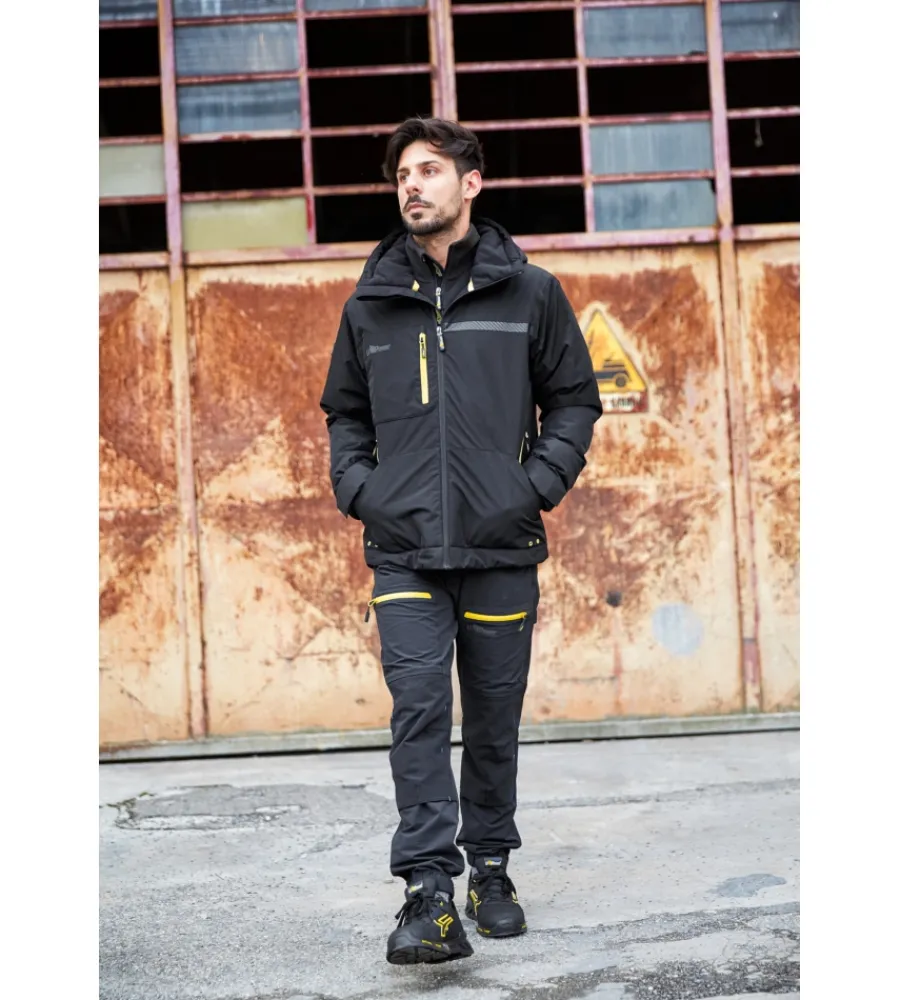 Giacche E Gilet|Giacche E Gilet-U-Power Giacca da lavoro "wink" black carbon, tg m