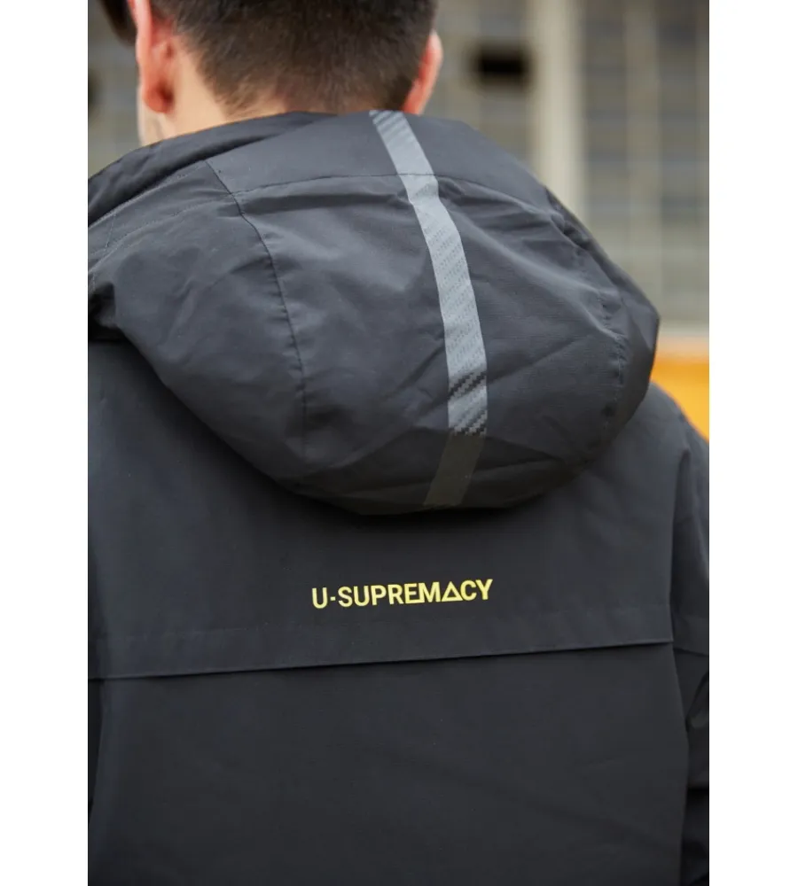Giacche E Gilet|Giacche E Gilet-U-Power Giacca da lavoro "wink" black carbon, tg m