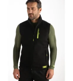 Best Gilet da lavoro in pile "503" colore nero senza cappuccio, tg l Giacche E Gilet|Giacche E Gilet