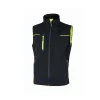 U-Power Giacche E Gilet|Giacche E Gilet|Gilet da lavoro saturn black carbon - taglia l