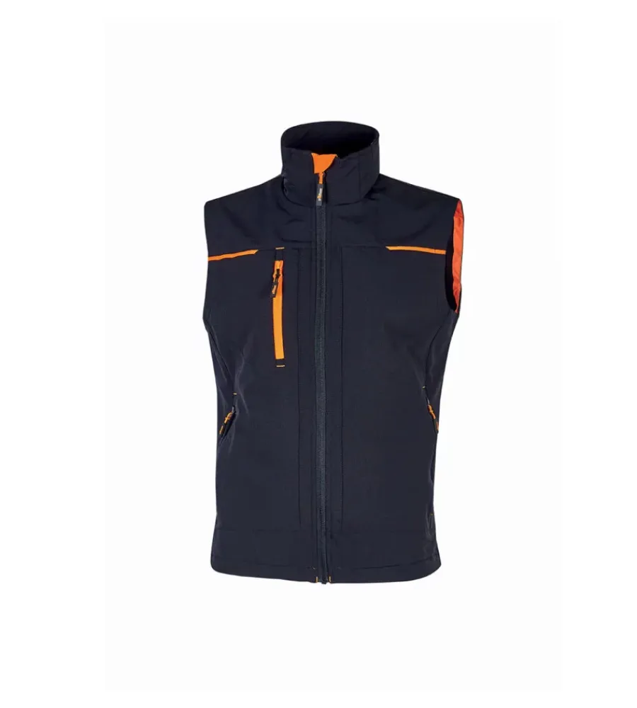 Giacche E Gilet|Giacche E Gilet-U-Power Gilet da lavoro saturn deep blue - taglia l
