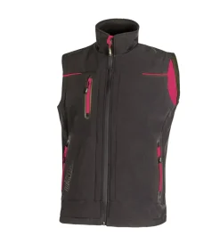 Giacche E Gilet|Giacche E Gilet-U-Power Gilet da lavoro universe grey/fucsia, tg xs