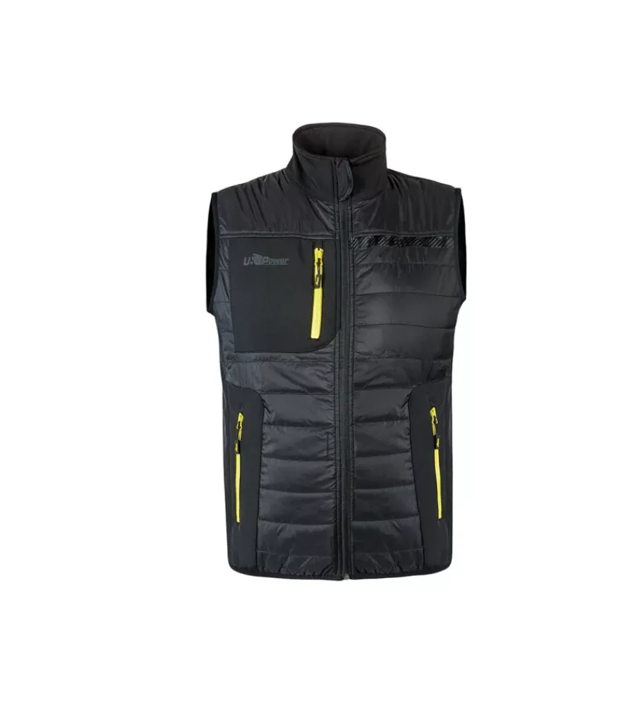 Best Gilet da lavoro "wall" nero, tg l - Giacche E Gilet|Giacche E Gilet