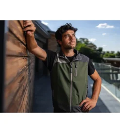 Giacche E Gilet|Giacche E Gilet|Gilet impermeabile da lavoro kapriol "earth" verde, tg xxl