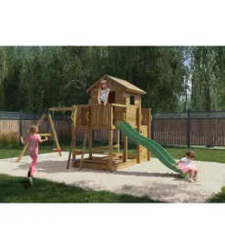 Giochi E Casette Bimbo-Fungoo Gioco per bambini da esterno in legno