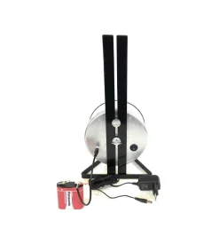 Barbecue|Girarrosto doppia alimentazone a batteria e elettrico con spiedo 95 cm