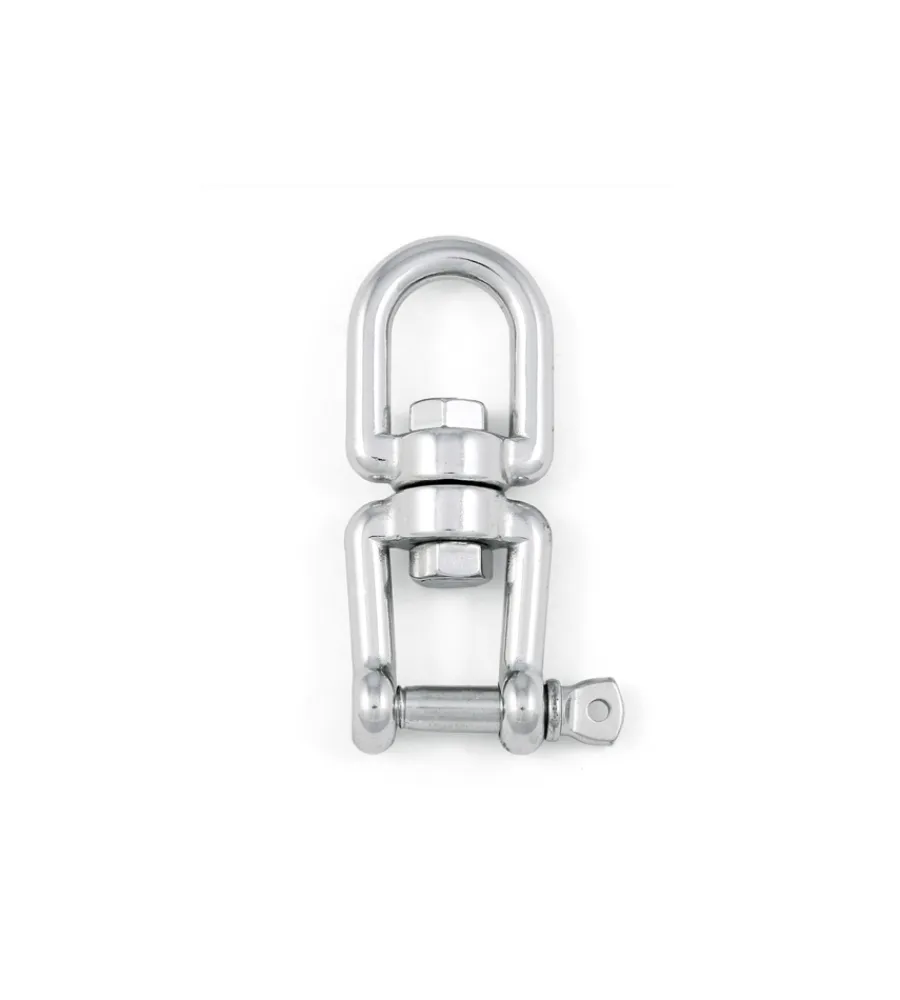 Sistemi Di Fissaggio- Girella occhio - forcella ø 6 mm. in acciaio inox a4 - aisi 316