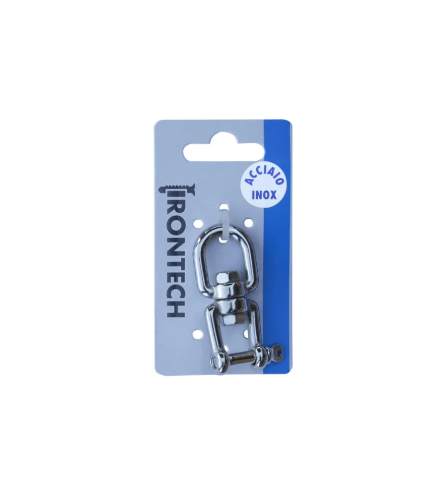 Sistemi Di Fissaggio- Girella occhio - forcella ø 6 mm. in acciaio inox a4 - aisi 316