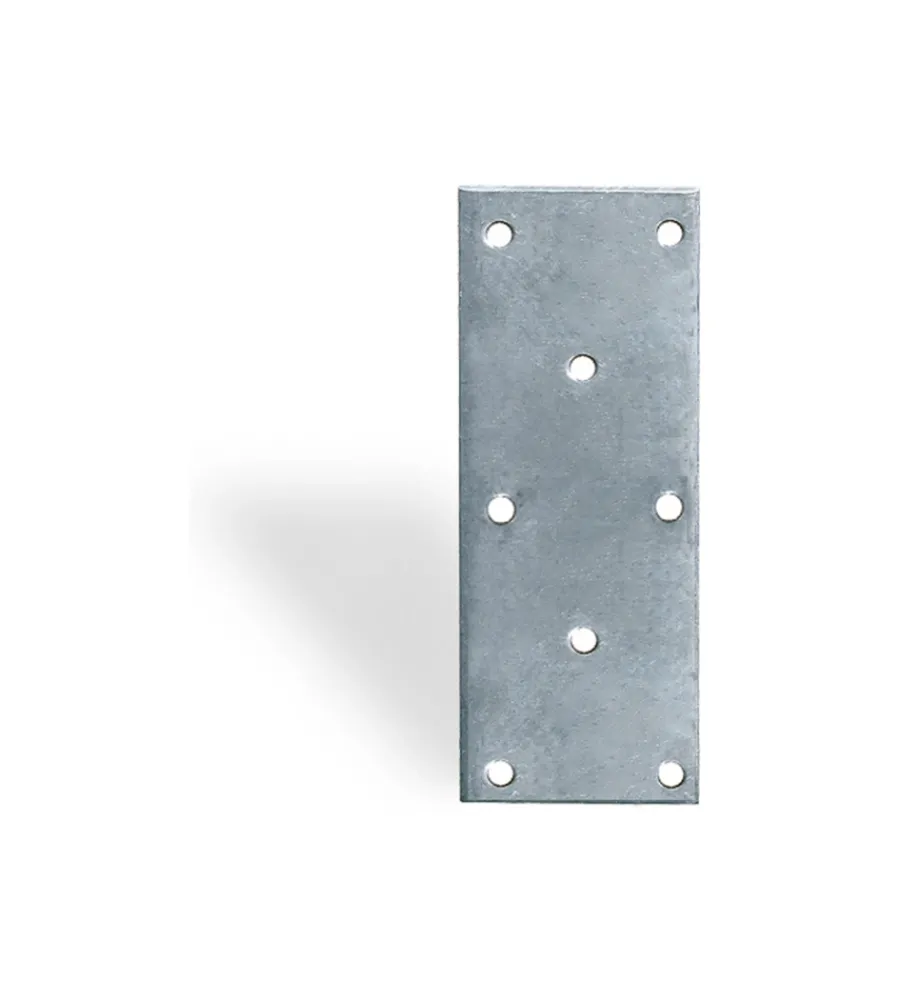 Ferramenta Per Esterno- Giunto a piastra forato, leggero 75 x 40 mm.