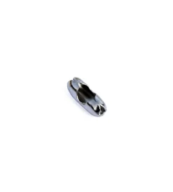 Sistemi Di Fissaggio- Giunzione a bastoncino per catenella a pallini da ø 3,6 mm. - nichelato - 10 pz.